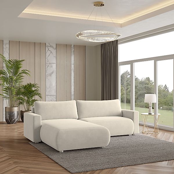 Masseno Ecksofa TURIN mit Schlaffunktion L-Form, günstig online kaufen