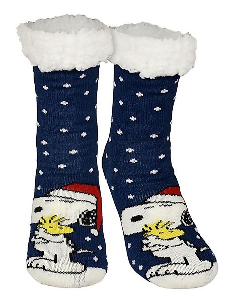 United Labels® Haussocken Peanuts Snoopy Hüttensocken Haussocken Kuschelsoc günstig online kaufen