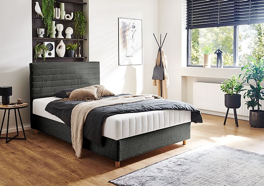 ATLANTIC home collection Stauraumbett "Josie", mit Taschen-Federkernmatratz günstig online kaufen