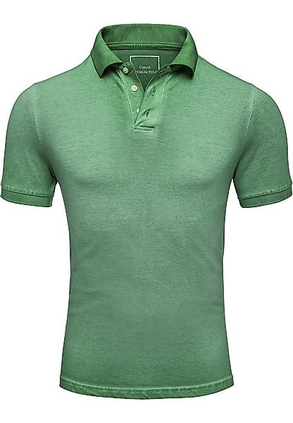 Amaci&Sons Poloshirt DE PERE Poloshirt Herren Verwaschenes Kurzarm Polo Hem günstig online kaufen