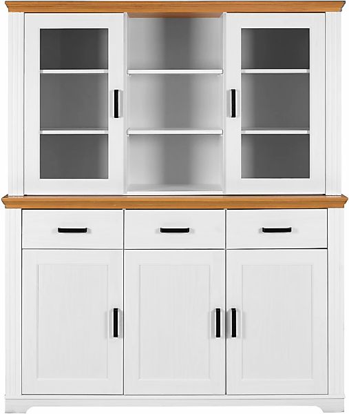 Inter Link Buffet "Buffet Maluno" 1 Stk. tlg. Kiefer Massiv, soft-close, St günstig online kaufen