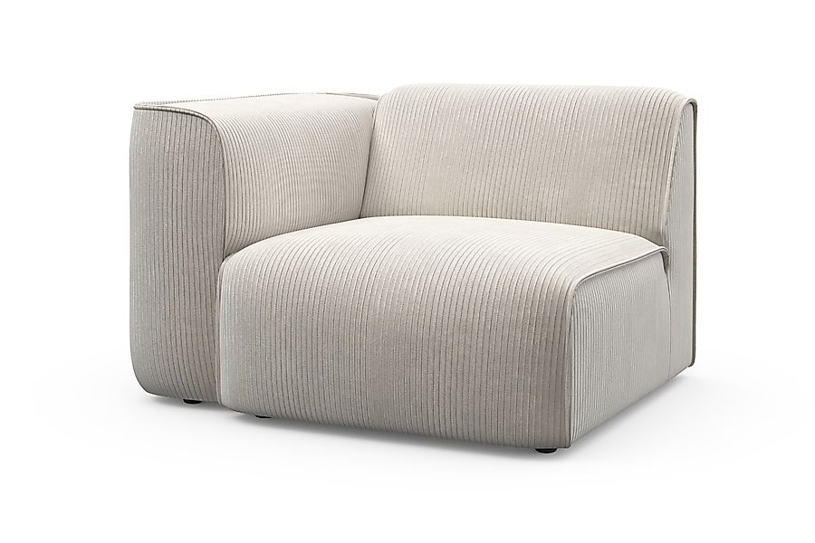 RAUM.ID Sessel "Merid Sofa-Eckelement, Maße B/T/H: 109/97/46 cm", als Modul günstig online kaufen