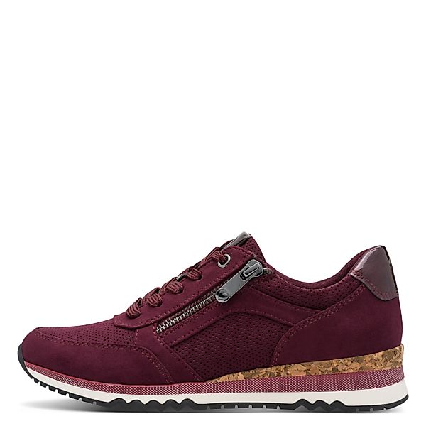 MARCO TOZZI Keilsneaker, Freizeitschuh, Halbschuh, Schnürschuh mit Außenrei günstig online kaufen