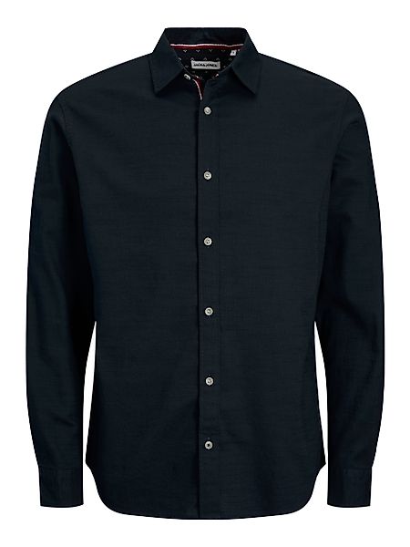 Jack & Jones Langarmhemd JJPIERRE SLUB günstig online kaufen