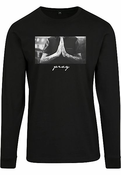 MisterTee Longsleeve "MisterTee Herren Pray Longsleeve" 1 Stk. tlg. günstig online kaufen