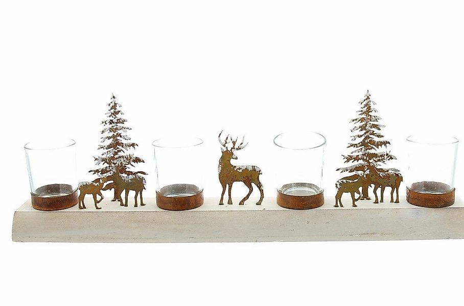 Home-trends24.de Adventskranz Adventskranz Lichterboard Winterlandschaft Ke günstig online kaufen