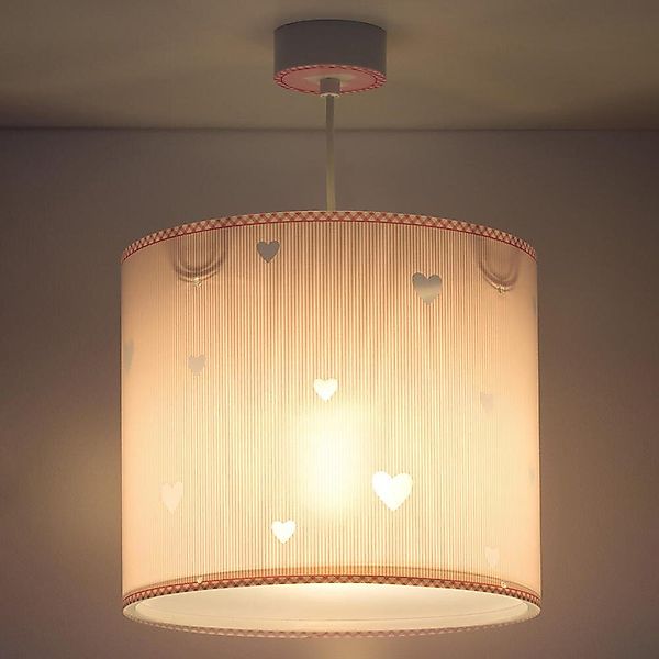 Kinderzimmer Pendelleuchte Sweet Dreams in Rosa E27 günstig online kaufen
