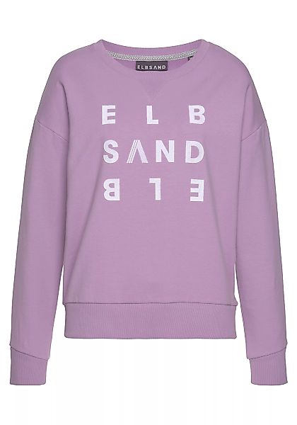 Elbsand Sweatshirt Ylva mit Logodruck, sportlich-casual günstig online kaufen