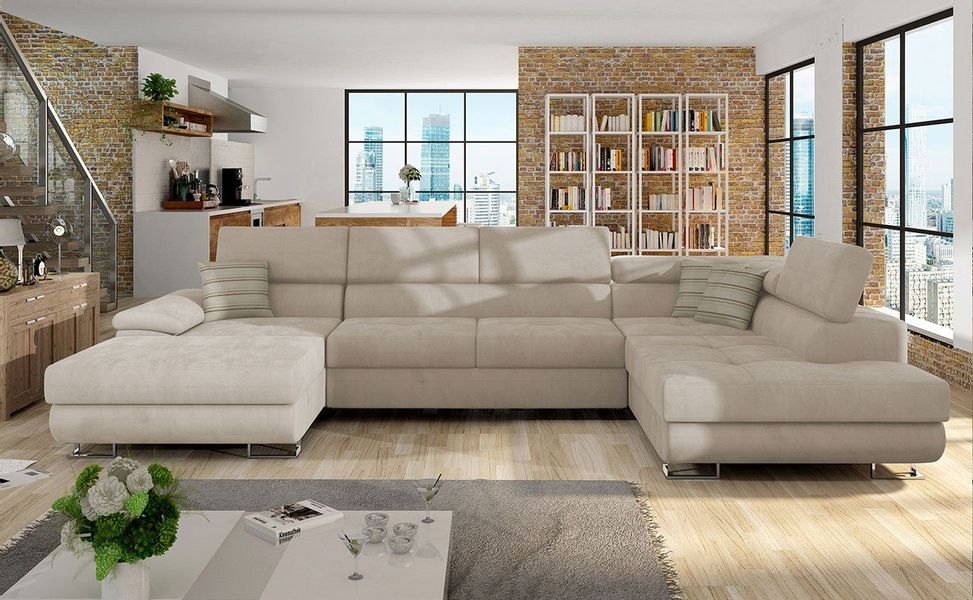 MIRJAN24 Wohnlandschaft Cotere Bis, mit Schlaffunktion günstig online kaufen