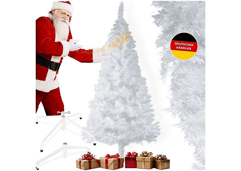 tectake Künstlicher Weihnachtsbaum Christbaum künstlich Tannenbaum 140-180c günstig online kaufen