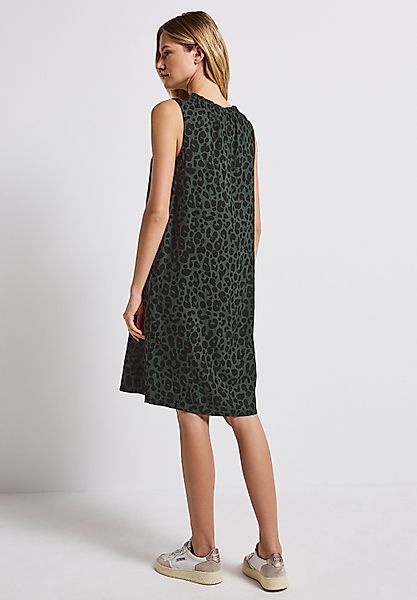 STREET ONE Sommerkleid Ohne Taschen mit Animal Print-Mix günstig online kaufen
