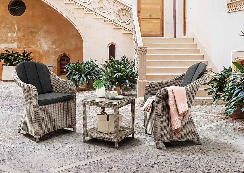 Destiny Balkonset MALAGA MERANO, 2x Sessel, günstig online kaufen