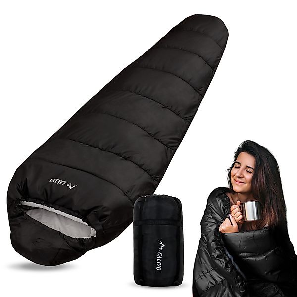 CALIYO Trekkingschlafsack Mumienschlafsack – Schlafsack Winter günstig online kaufen