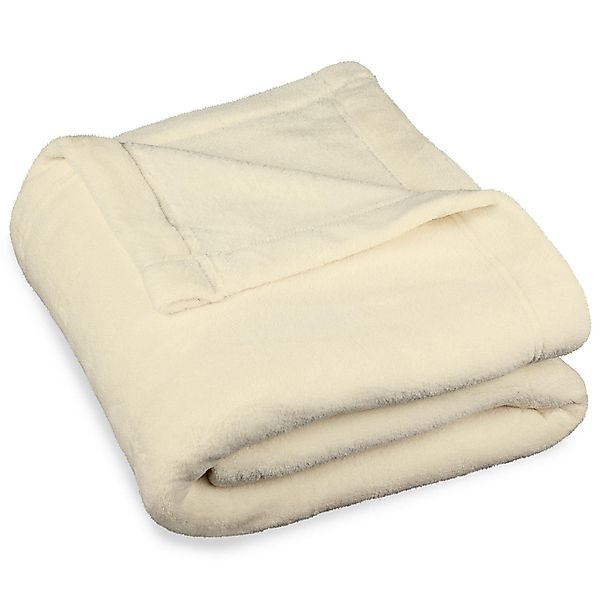 Wohndecke Montreal Kuscheldecke Tagesdecke Fleece Decke günstig online kaufen