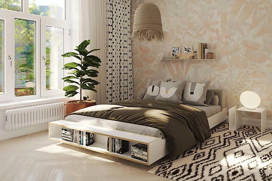 Müller SMALL LIVING Futonbett "MAUDE Bett", Überlänge 220 cm günstig online kaufen