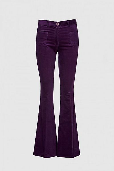 Boscana Cordhose Hose aus Cord in Lila günstig online kaufen