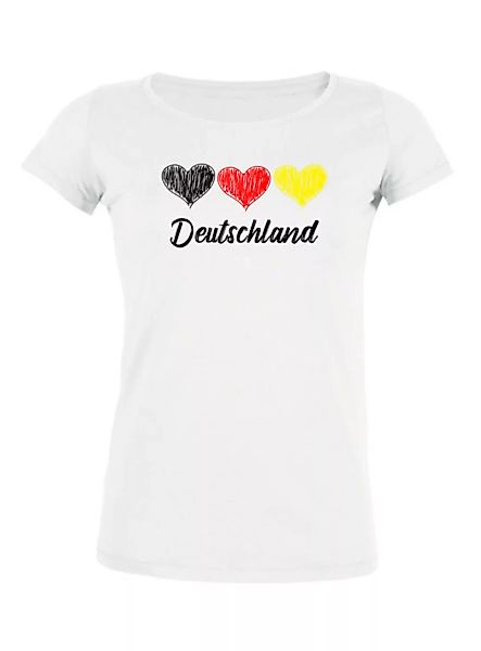 Damen Rundhals T-shirt "Wm - Team Germany" günstig online kaufen