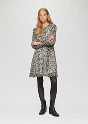 QS Minikleid Kleid Leichtes Chiffonkleid mit günstig online kaufen