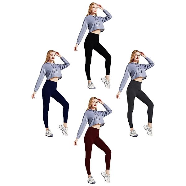 TEXEMP Thermoleggings 4er Pack Damen Thermo günstig online kaufen