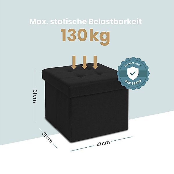 Blumtal Sitztruhe Sitzbank mit Stauraum + günstig online kaufen