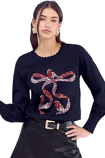 LIPSY Rundhalspullover Lipsy Weihnachten Feinstrickpullover, Regular (1-tlg günstig online kaufen