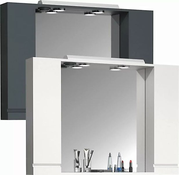 VCM Spiegelschrank Spiegelschrank Bad Spiegel Beleuchtung Silora XL (1-St) günstig online kaufen
