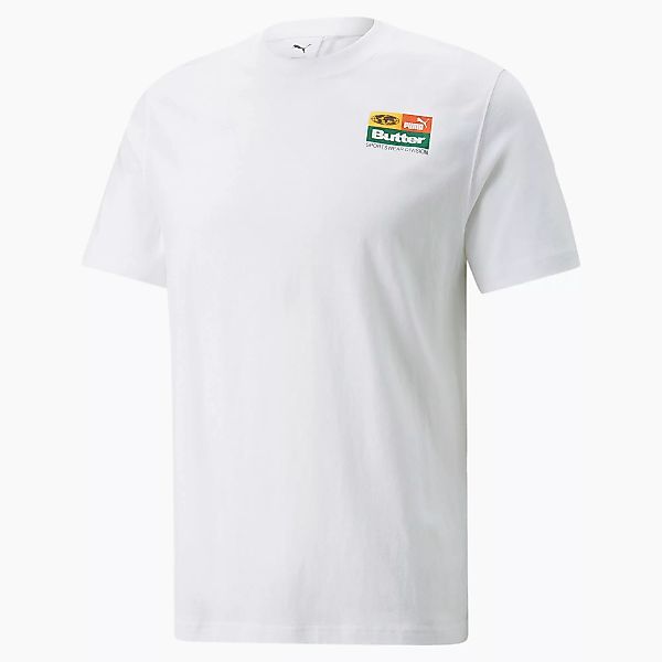 PUMA x BUTTER GOODS T-Shirt mit Grafikprint Für Herren | Mit Aucun | Weiß | günstig online kaufen