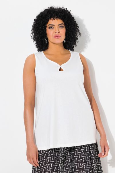 Ulla Popken Longtop Top Cut-Out A-Linie günstig online kaufen