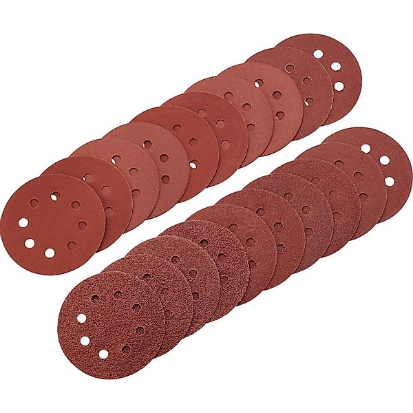 LUX-TOOLS Schleifscheiben-Sparpack für Exzenterschleifer 115 mm günstig online kaufen