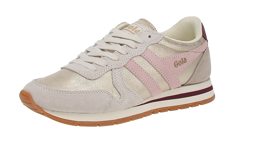 Gola Daytona Blaze Gold-Chalk-Pink-Windsor-Wine Sneaker günstig online kaufen