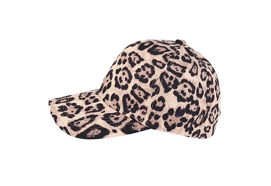 MIRROSI Baseball Cap Damen Cap aus reinem Baumwolle mit Shirm LOVE Leopard günstig online kaufen