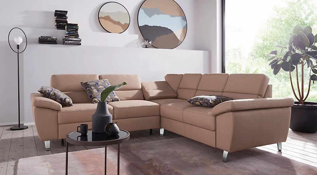 sit&more Ecksofa »Sorano L-Form«, wahlweise mit Bett- und Relaxfunktion, in günstig online kaufen