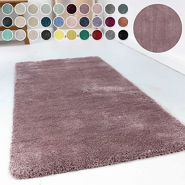 Esprit Hochflor-Teppich "Relaxx ESP-4150" rechteckig 25 mm Höhe Wohnzimmer, günstig online kaufen