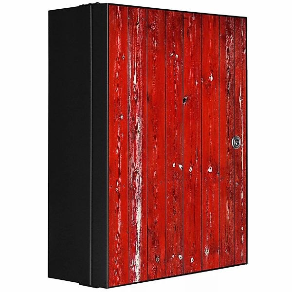 Banjado XXL Medizinschrank Abschliessbar 35x46x15cm Arzneischrank Anthrazit günstig online kaufen
