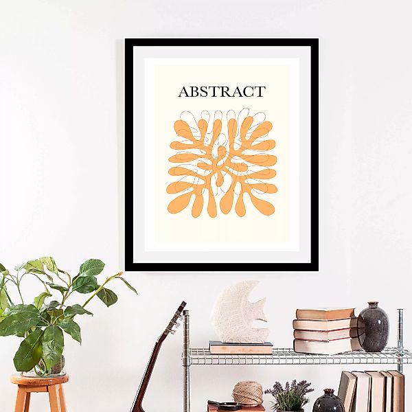queence Bild »Abstract«, Blumen, (1 St.) günstig online kaufen