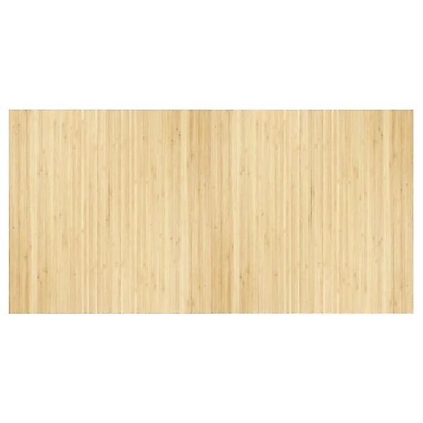 vidaXL Teppich Rechteckig Hell Natur 100x200 cm Bambus 376807 günstig online kaufen