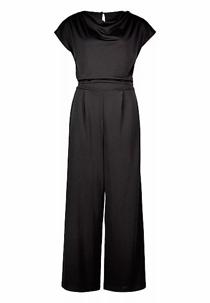 Zero Overall "zero Jumpsuit mit Wasserfallausschnitt", (1 tlg.), drapiert / günstig online kaufen