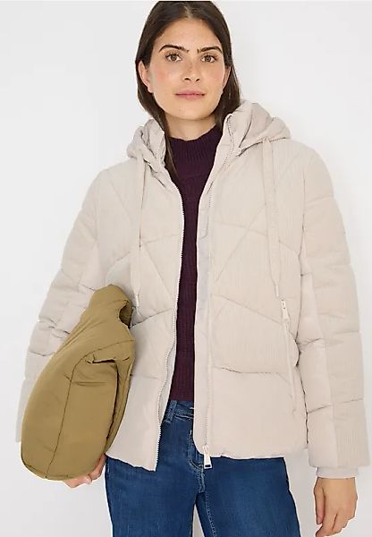 CECIL Puffer Jacke mit Cord-Mix günstig online kaufen