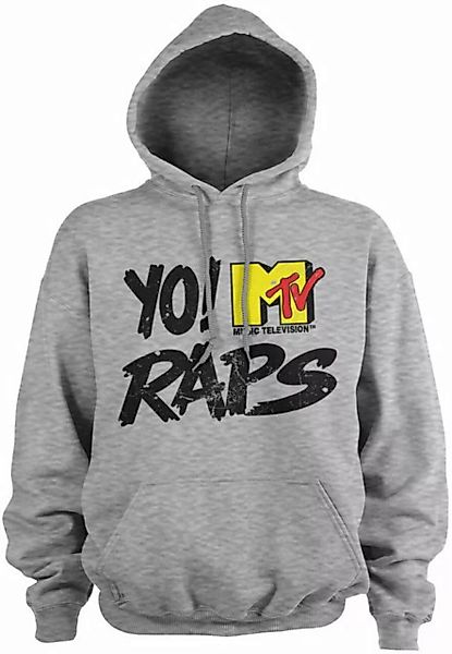 YO! RAPS MTV Kapuzenpullover Distressed Logo Hoodie günstig online kaufen