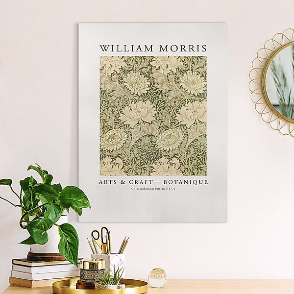 Leinwandbild William Morris - Chrysanthemum Pattern günstig online kaufen