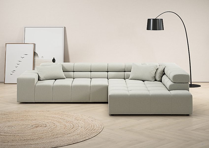 INOSIGN Ecksofa "Ancona incl. Kopfteilverstellung, OTTOs Choice, Breite 319 günstig online kaufen