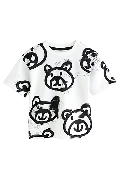 Next T-Shirt Kurzarm-T-Shirt mit durchgehendem Print günstig online kaufen