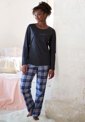 Vivance Dreams Pyjama 2 Stk. tlg., aus kuschelig weichem Flanell günstig online kaufen