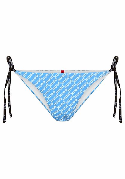 HUGO Underwear Bikini-Hose "PURE SIDE TIE", Stretch-Gewebe, Allover Print günstig online kaufen