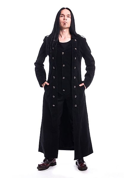 Vixxsin Langmantel Walker Coat Samt Gothic günstig online kaufen