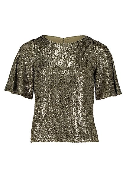 Vera Mont Kurzarmshirt "Vera Mont Damen Pailletten-Bluse mit Flügelärmeln", günstig online kaufen