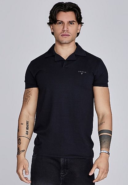 Siksilk Poloshirt SikSilk Herren Revere Polo T-Shirt günstig online kaufen