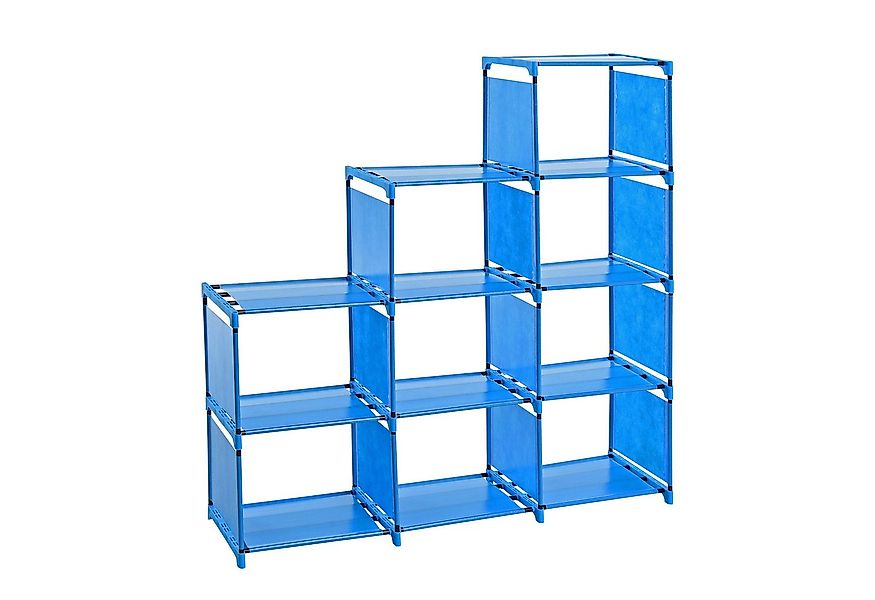 ESTEXO Regal Bücherregal Standregal Stufenregal Treppenregal Wandregal 9 Fä günstig online kaufen