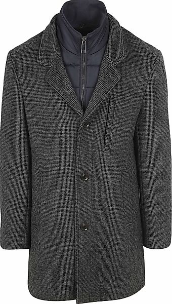 Suitable Caleb Coat Wool Blend Navy - Größe 54 günstig online kaufen