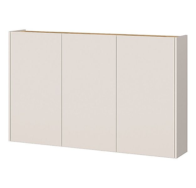 Lomadox Schuhschrank LAPUA-01 in Kaschmir und Eiche, 3-türig, ideal für sch günstig online kaufen